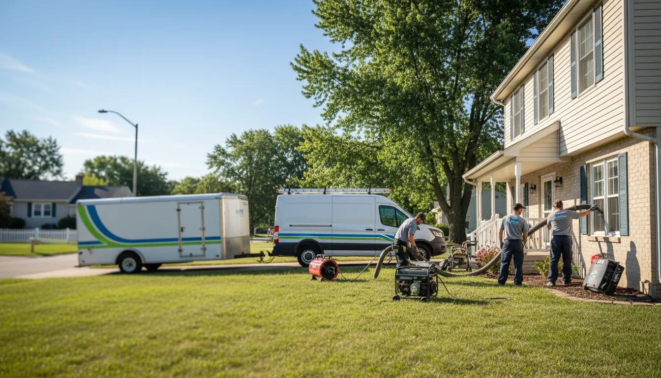 Flooded Basement Restoration And Cleanup With Repair in Proctor, MT near me